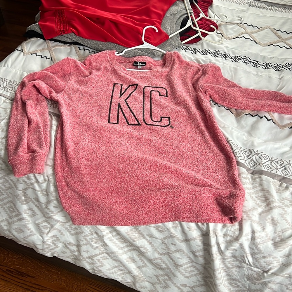 Red KC sweatshirt